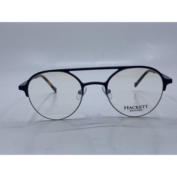 HACKET BESPOKE HEB249 689 49 21 145  Blue Brown Metal Plastic Eyewear Glasses - Picture 10 of 11